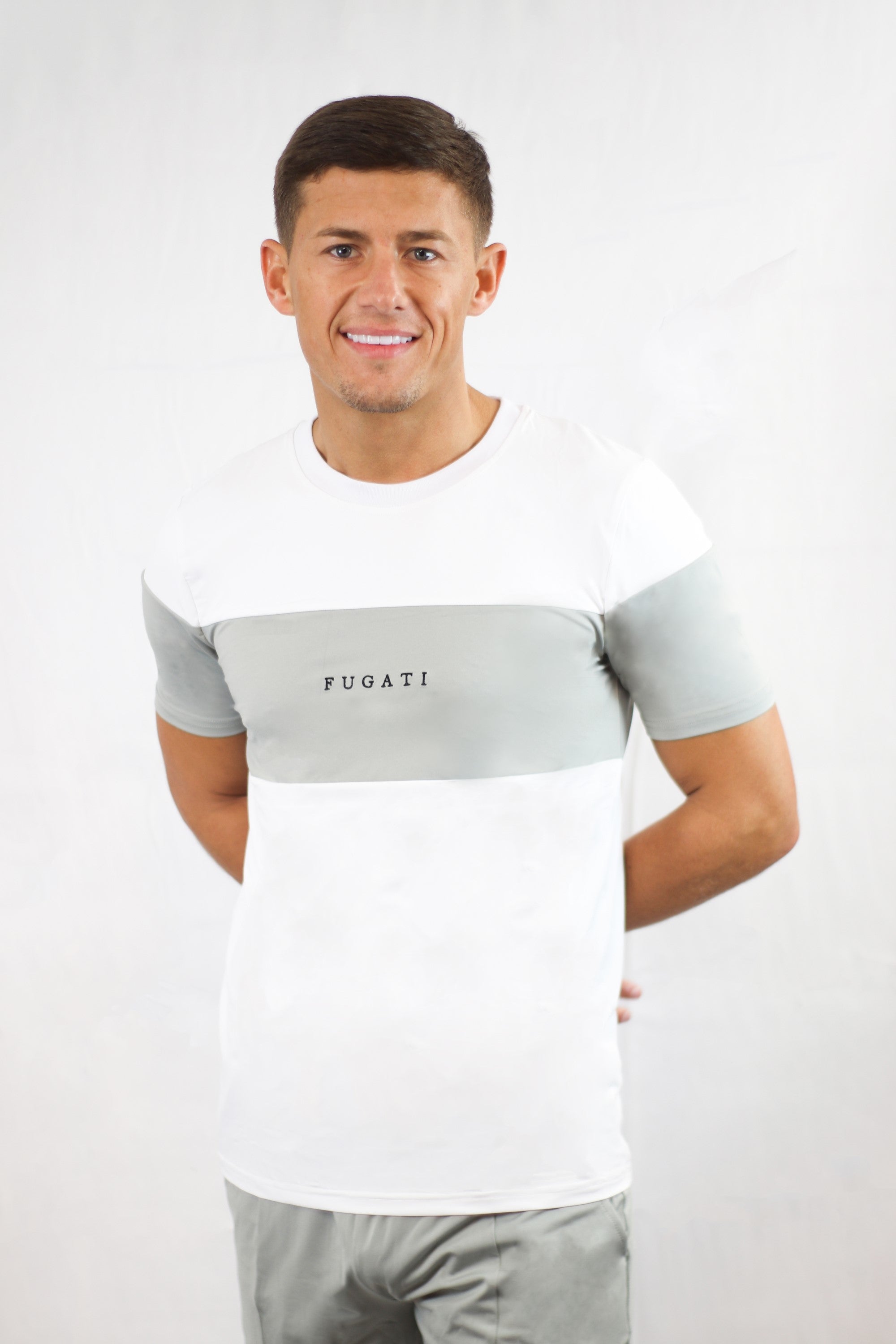 Fugati T-shirt - White/Grey